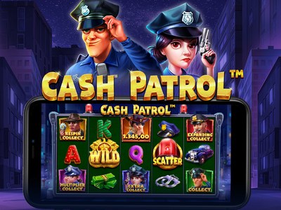 Cash Patrol — Слот Cash Patrol с полицейской погоней, сейфами и покупкой бонуса