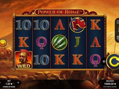 Power of Rome — Древний Рим, легионеры, орлы — колонны форума и стандартный RTP 96%