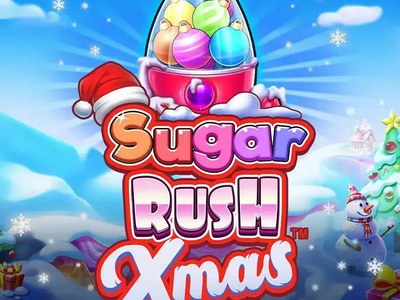Sugar Rush Xmas — Слот Sugar Rush Xmas с рождественскими леденцами, снежинками и фриспинами